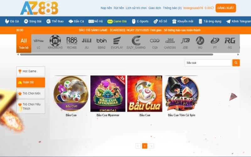 Các bước tham gia bầu cua online tại AZ888 Các bước tham gia bầu cua online tại AZ888